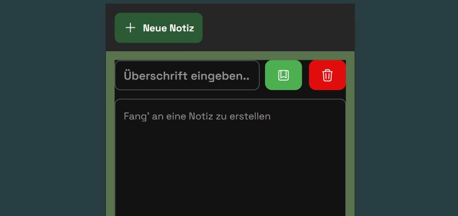 Notes app